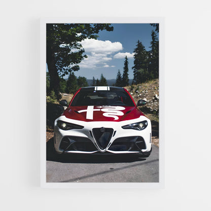 ap-giulia gtam-2 cadre Blanc