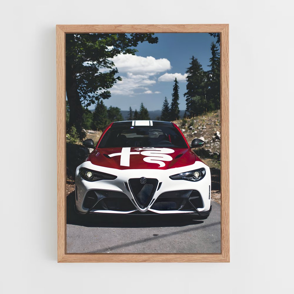 ap-giulia gtam-2 cadre Bois clair