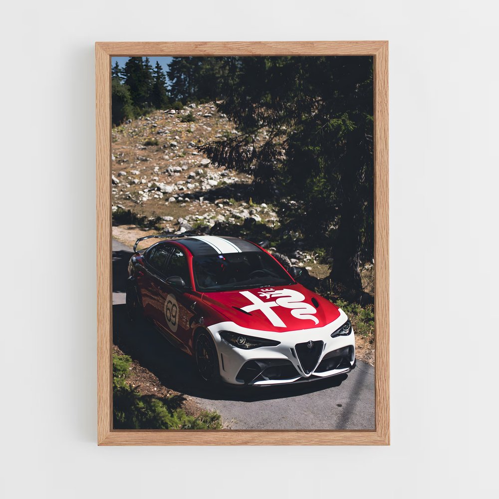 ap-giulia gtam-3 cadre Bois clair
