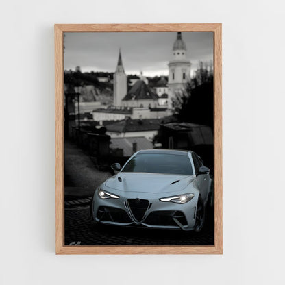 ap-giulia gtam-4 cadre Bois clair