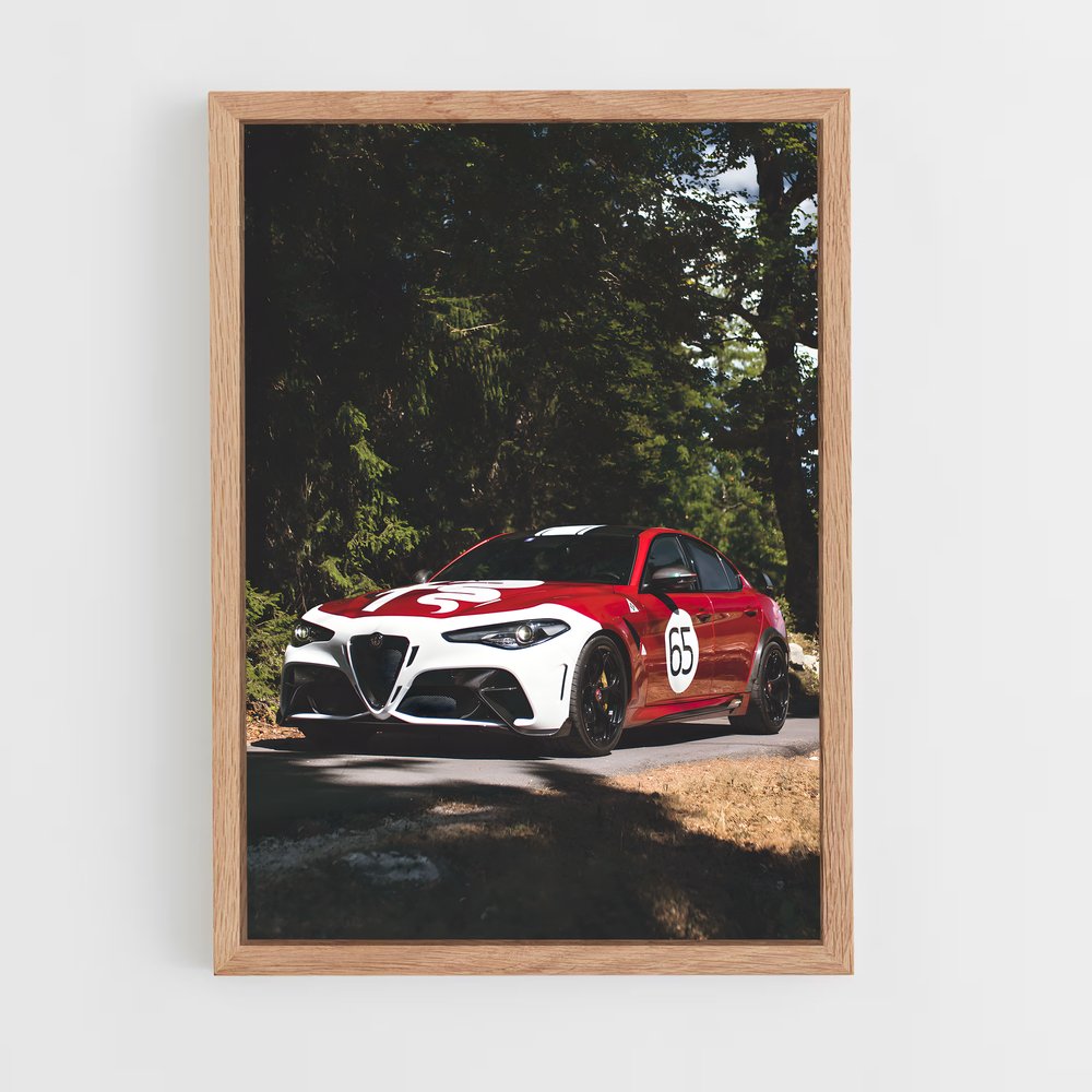 ap-giulia gtam-7 cadre Bois clair