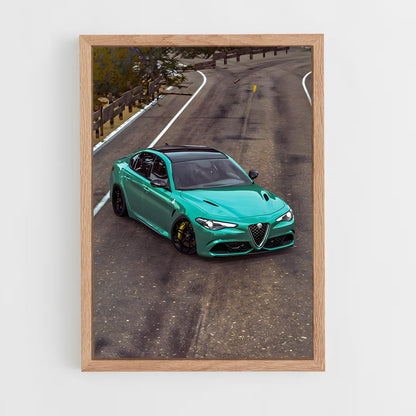 ap-giulia quadrifoglio-10 cadre Bois clair