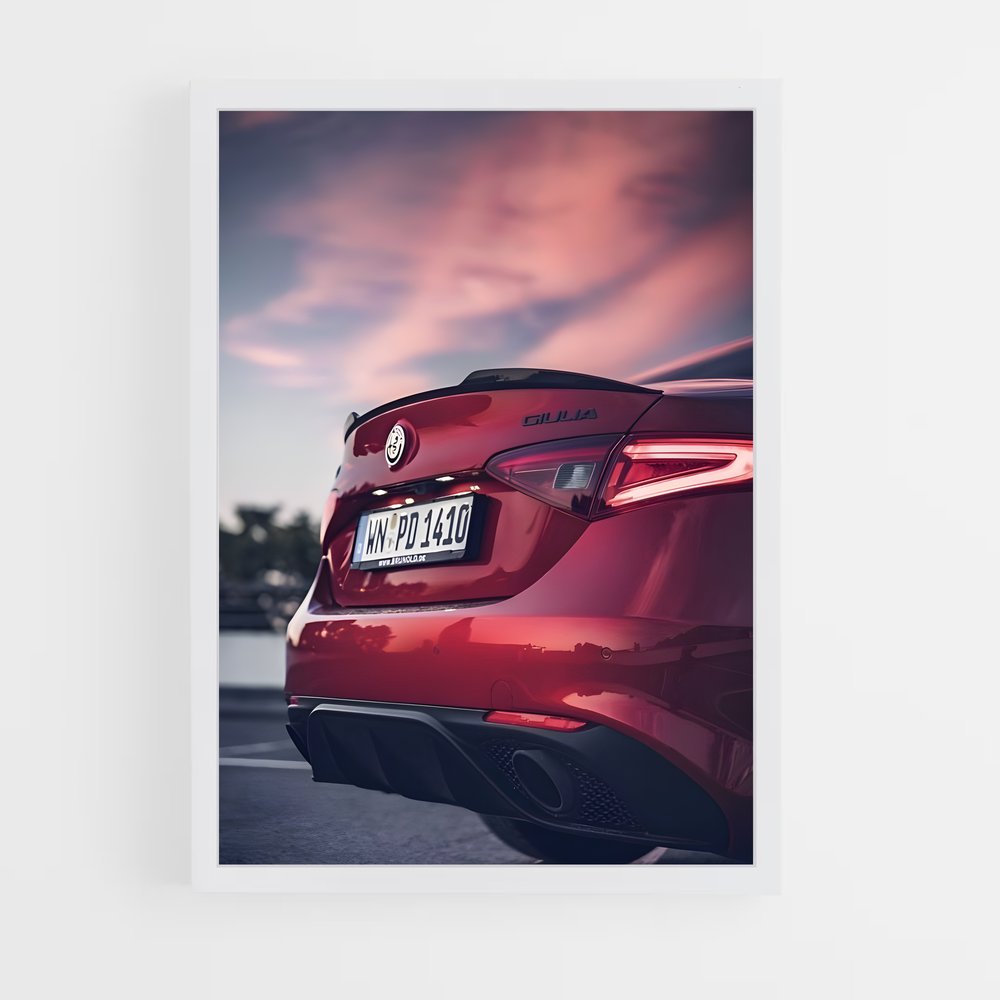 ap-giulia quadrifoglio-12 cadre Blanc