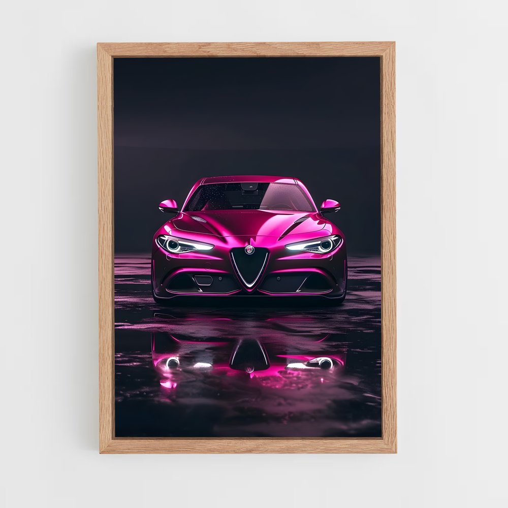 ap-giulia quadrifoglio-8 cadre Bois clair