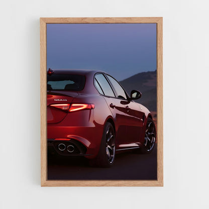 ap-giulia quadrifoglio-9 cadre Bois clair