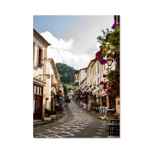 Poster Rue des Fleurs