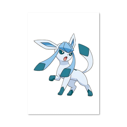 Poster Glaceon Éclatante