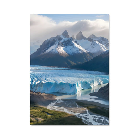 Poster Glacial lake 97028