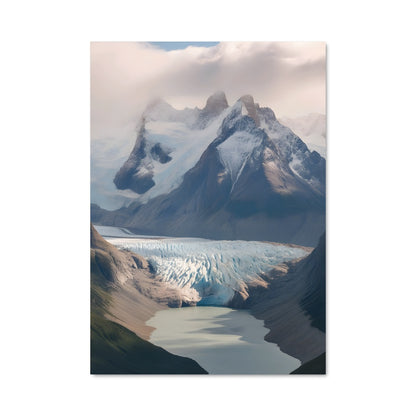Poster Glacial lake 97035