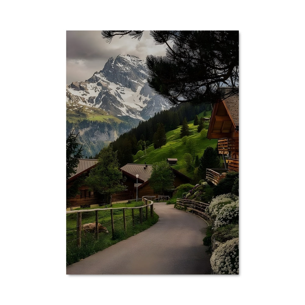 Poster Refuge Glaciaire