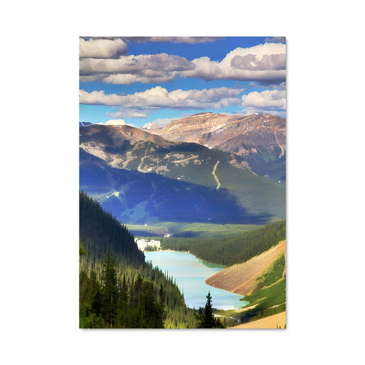 Poster Glacial valley 96114