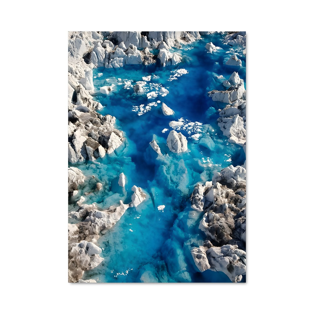 Poster Oasis Glaciaire