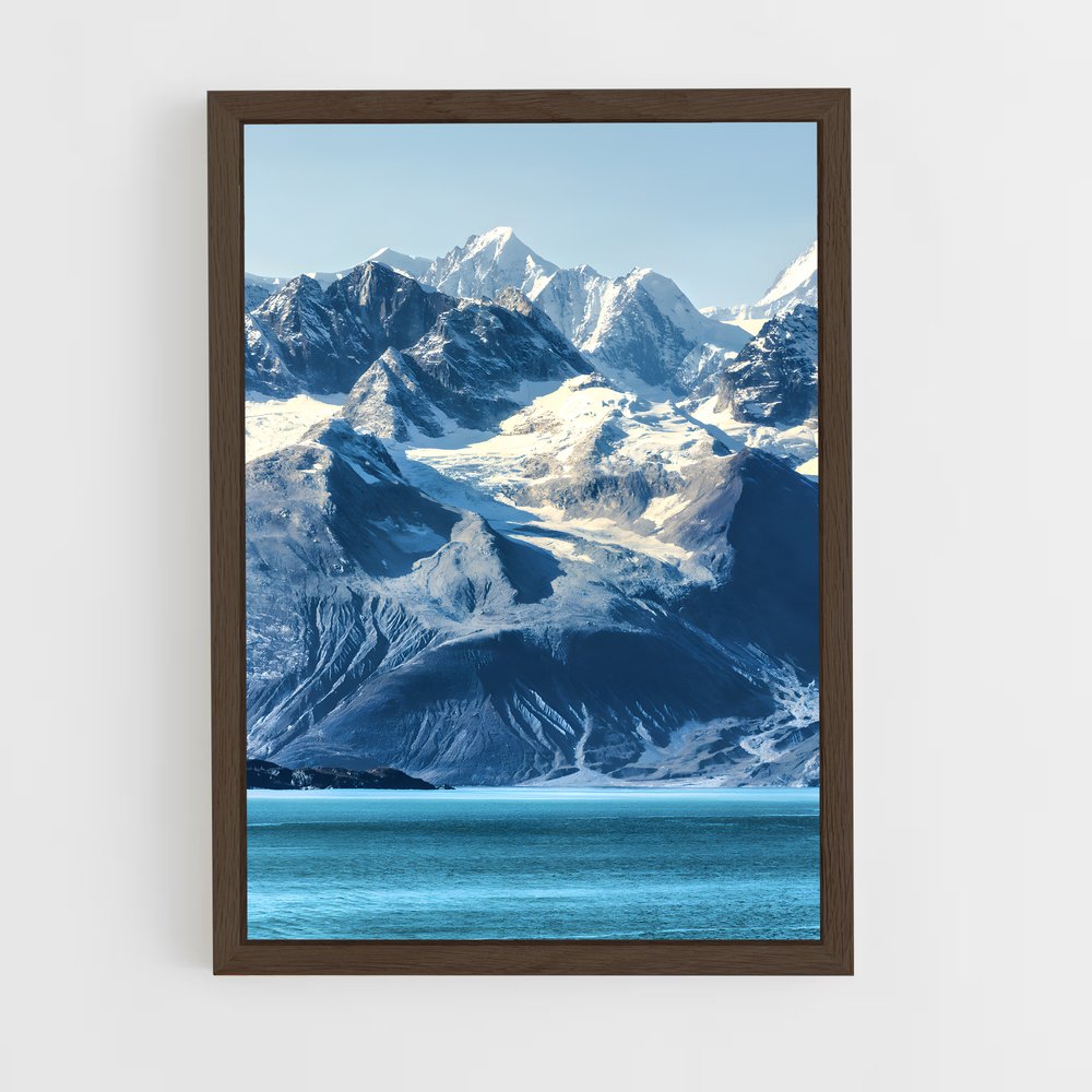 ap-glacier bay-1 cadre Bois foncé