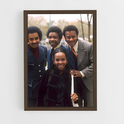 ap-gladys knight and the pips-1 cadre Bois foncé