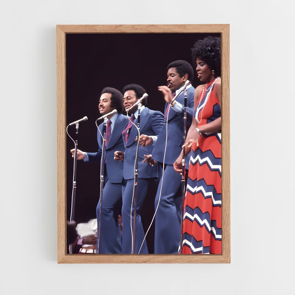 ap-gladys knight and the pips-2 cadre Bois clair