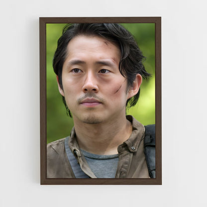 ap-glenn rhee-1 cadre Bois foncé
