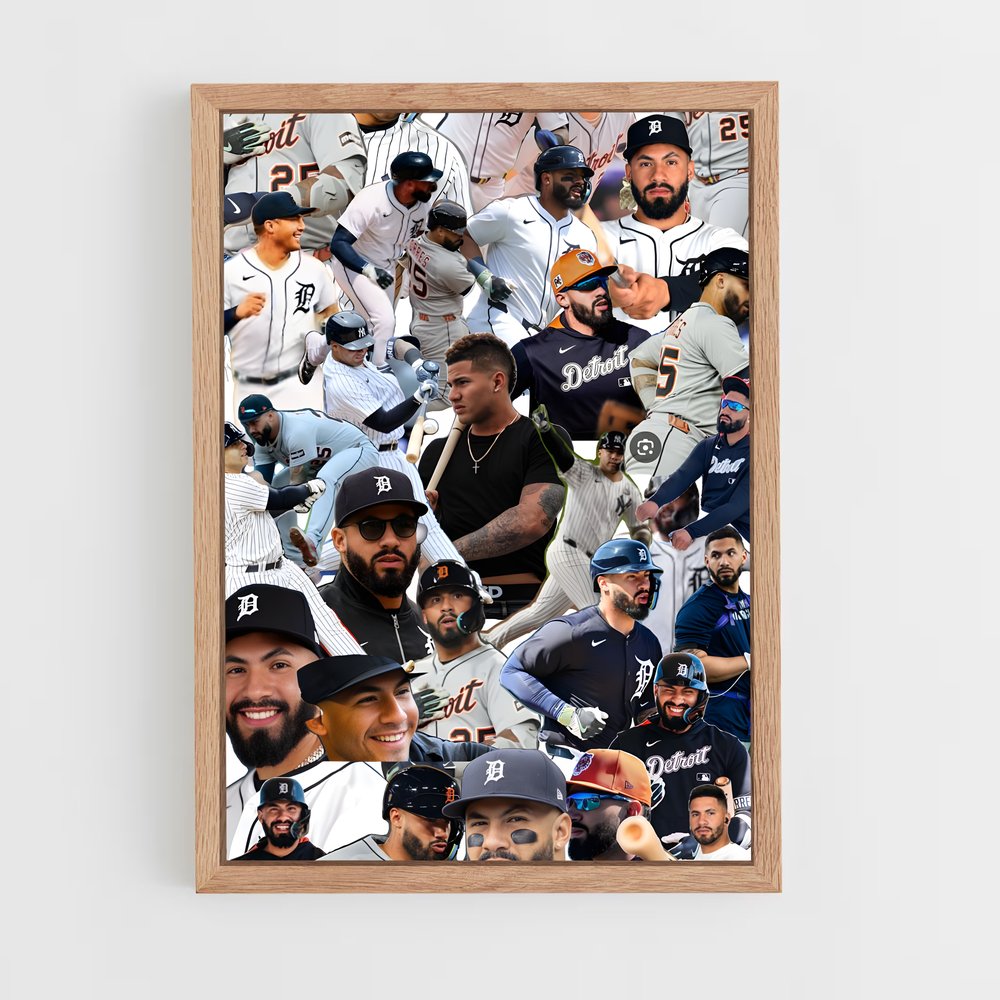 ap-gleyber torres-3 cadre Bois clair