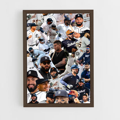 ap-gleyber torres-3 cadre Bois foncé