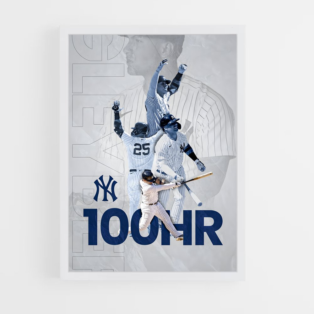 ap-gleyber torres-8 cadre Blanc