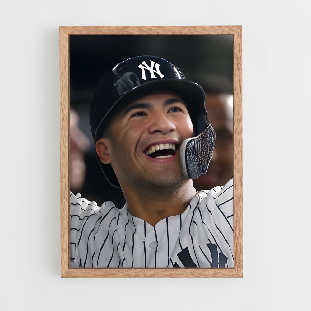 ap-gleyber torres-9 cadre Bois clair