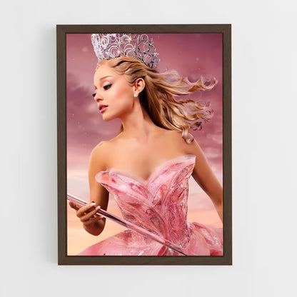 ap-glinda good witch-6 cadre Bois foncé