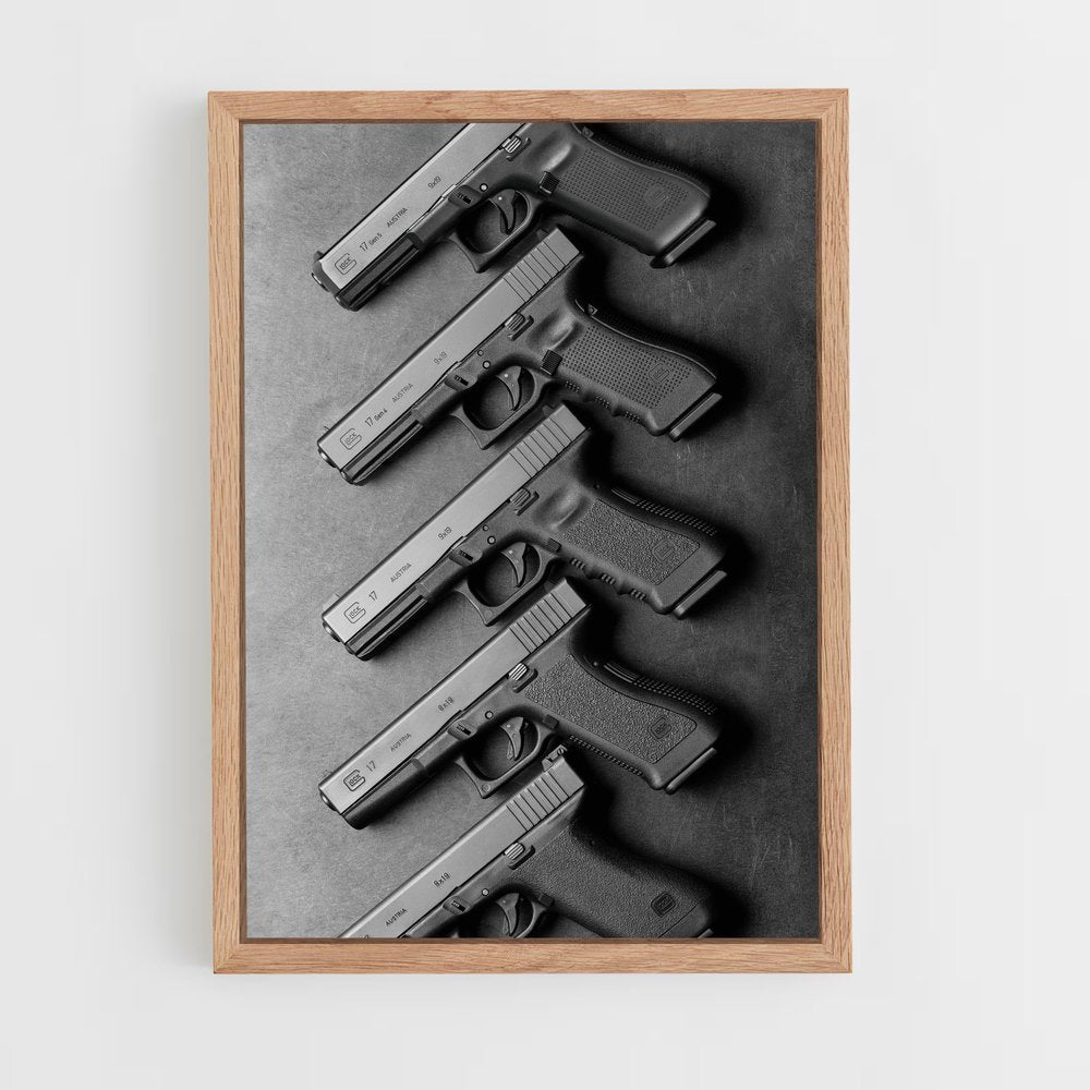 ap-glock 17-2 cadre Bois clair