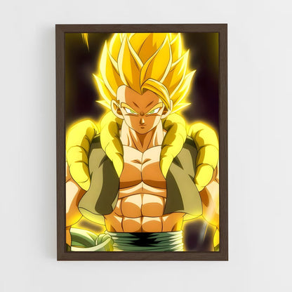 ap-gogeta-5 cadre Bois foncé