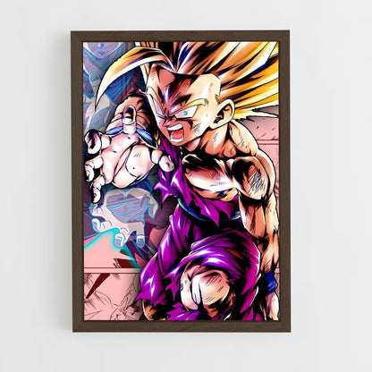 ap-gohan-7 cadre Bois foncé