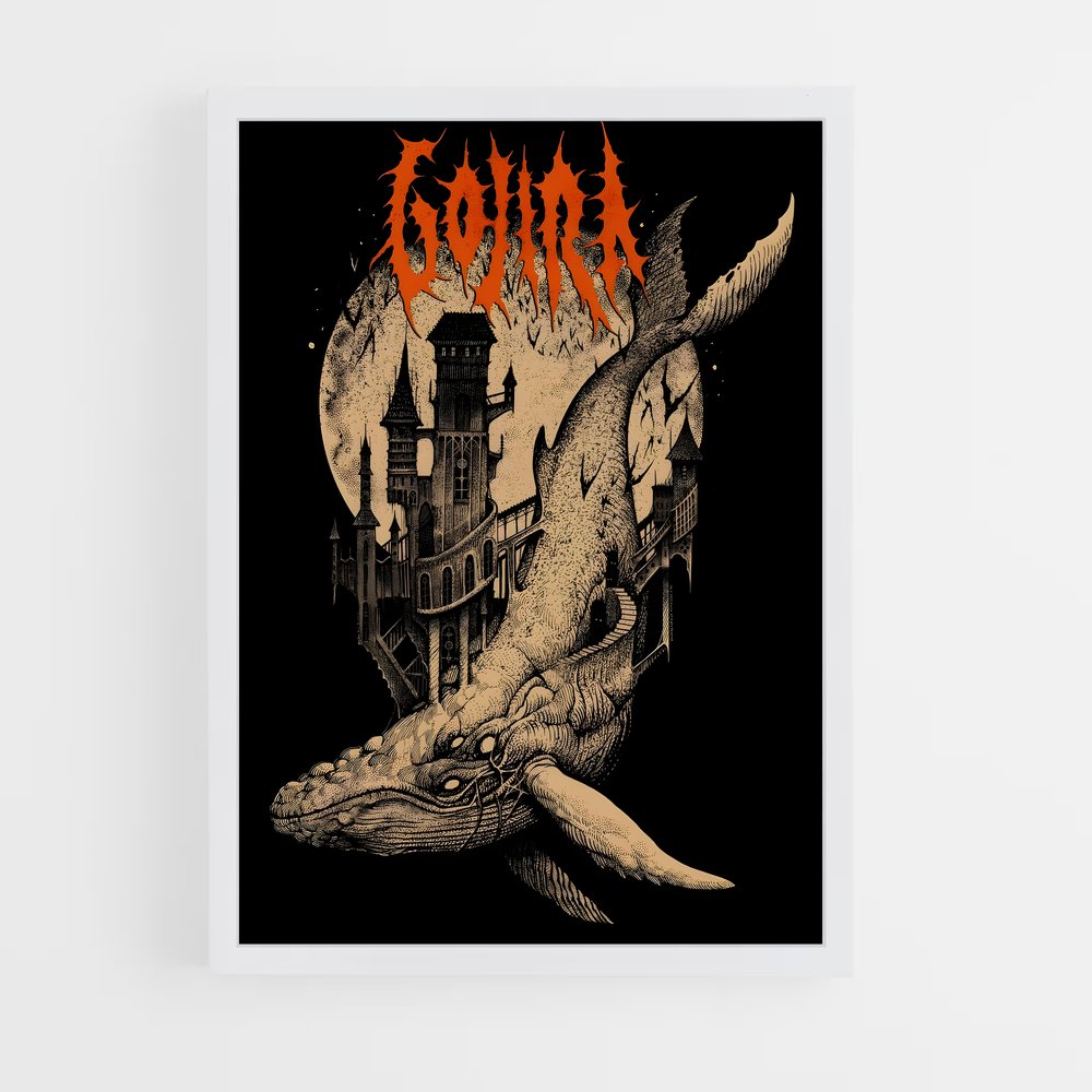 ap-gojira-1 cadre Blanc