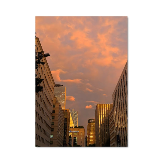Poster Coucher de Ville