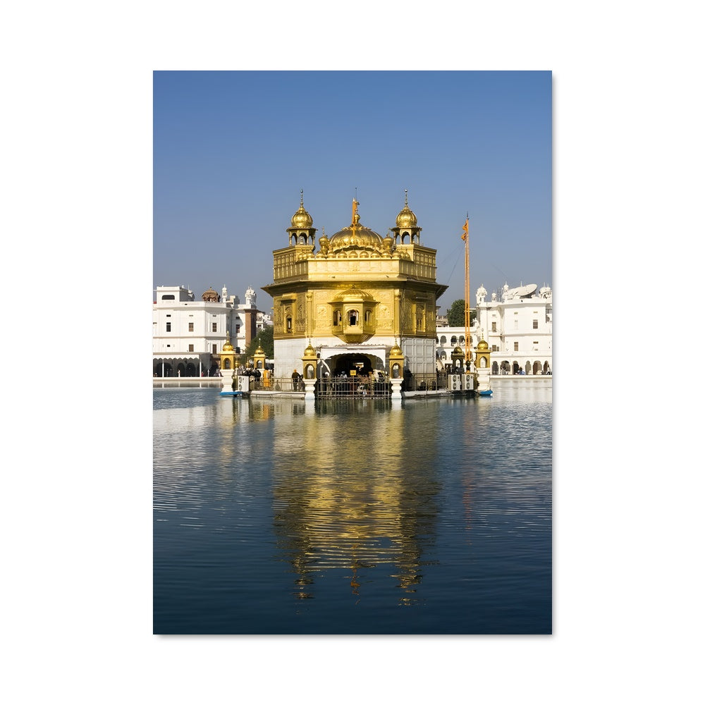 Poster Sombre Éclat d'Or