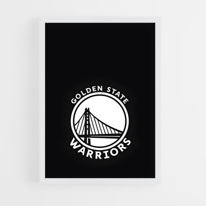 ap-golden state warriors-12 cadre Blanc