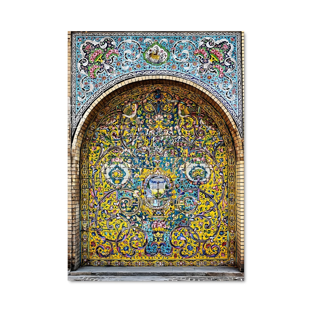 Poster La Porte Colorée