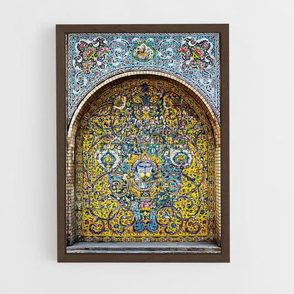 ap-golestan palace-10 cadre Bois foncé
