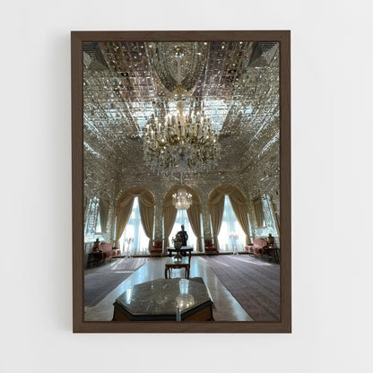 ap-golestan palace-5 cadre Bois foncé