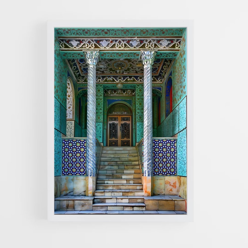 ap-golestan palace-9 cadre Blanc