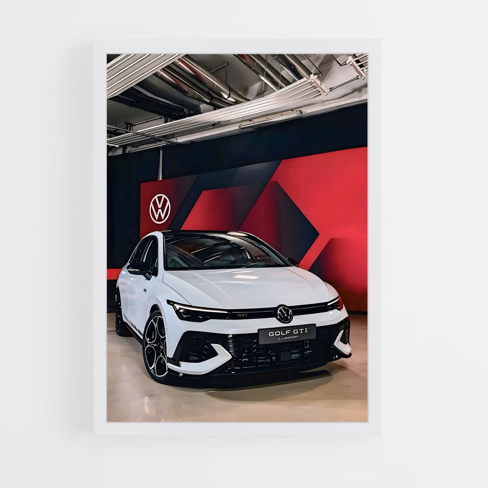 ap-golf gti clubsport-2 cadre Blanc