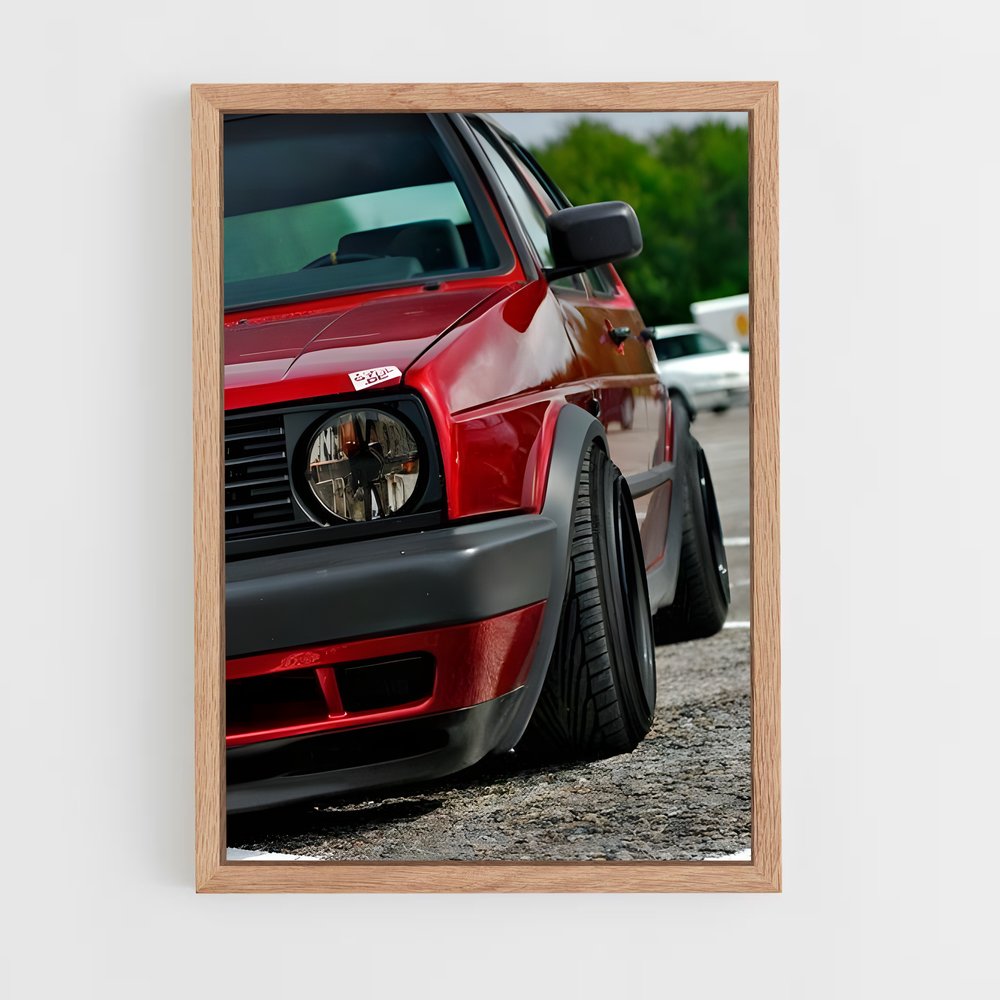 ap-golf gti mk2-4 cadre Bois clair