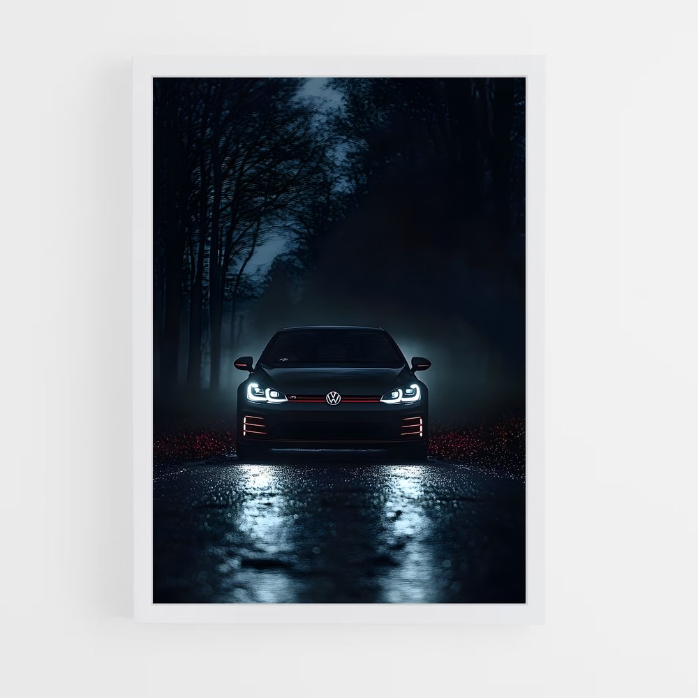 ap-golf gti mk7-1 cadre Blanc