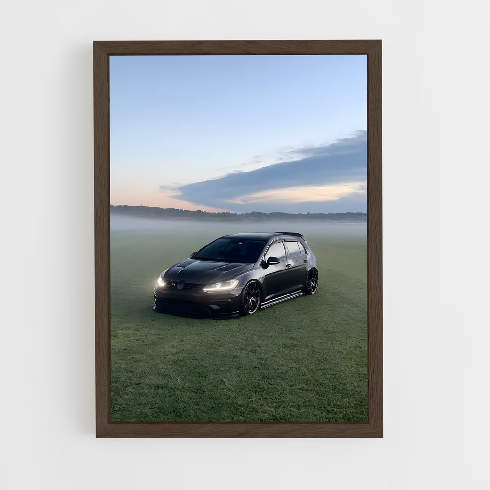 ap-golf r mk7-1 cadre Bois foncé