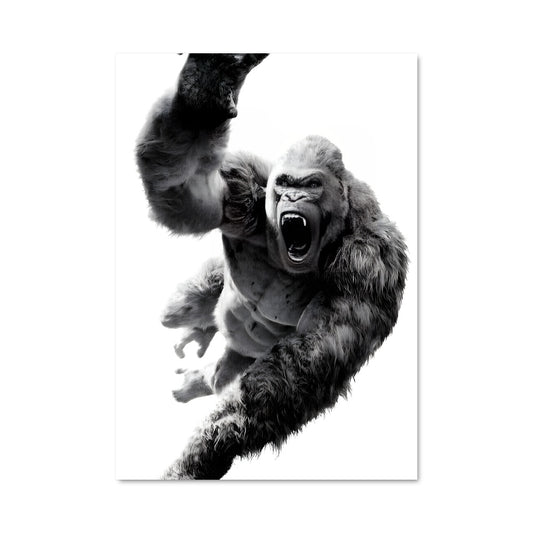 Poster Saut de Gorilla