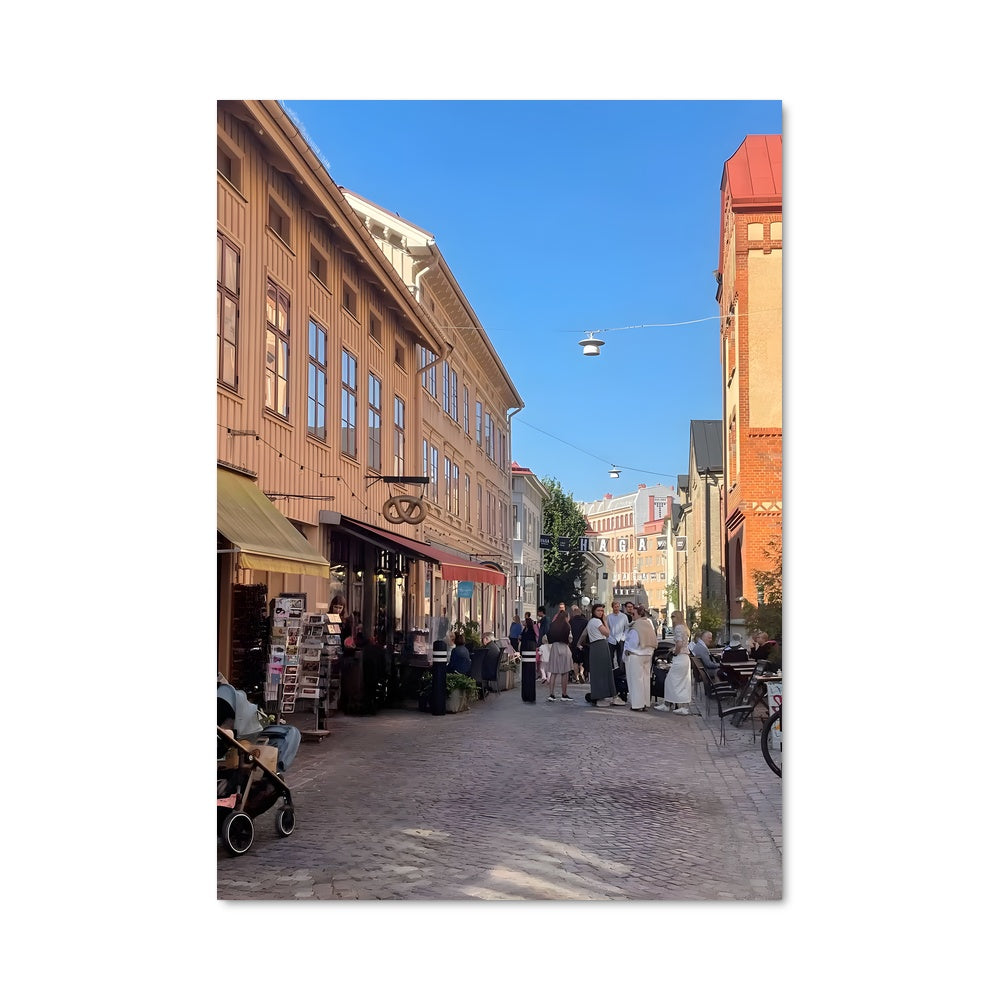 Poster Promenade à Gothenburg