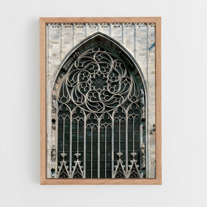 ap-gothic architecture-4 cadre Bois clair