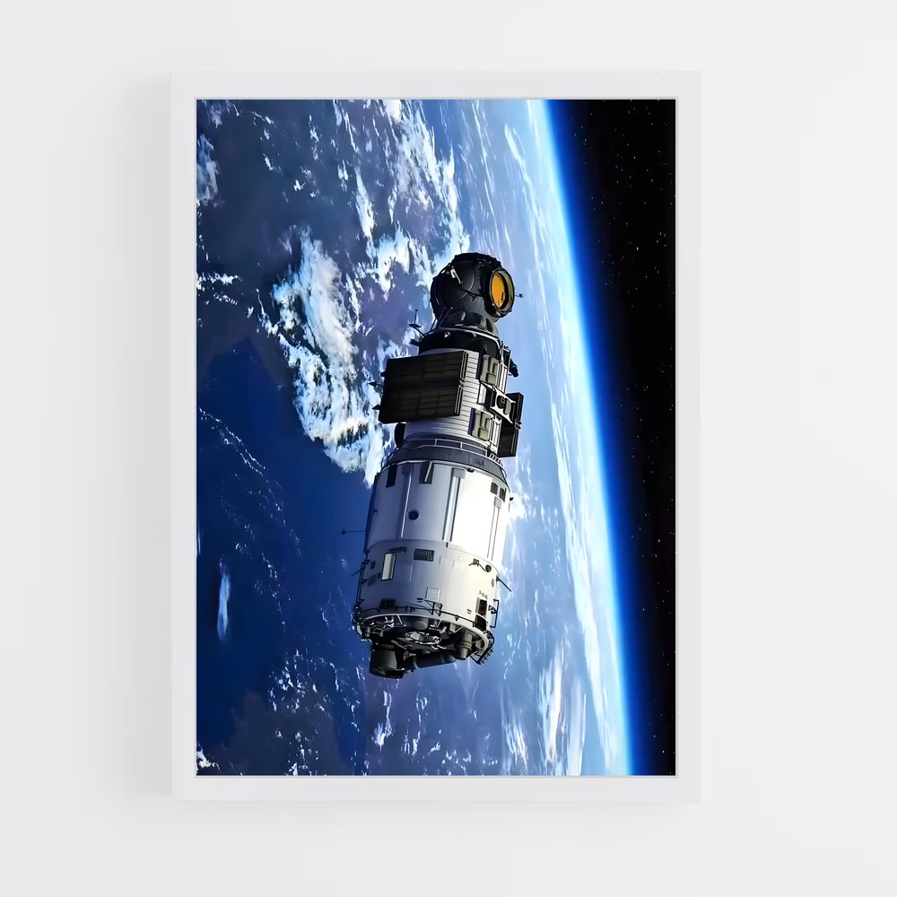 ap-gps satellite-1 cadre Blanc