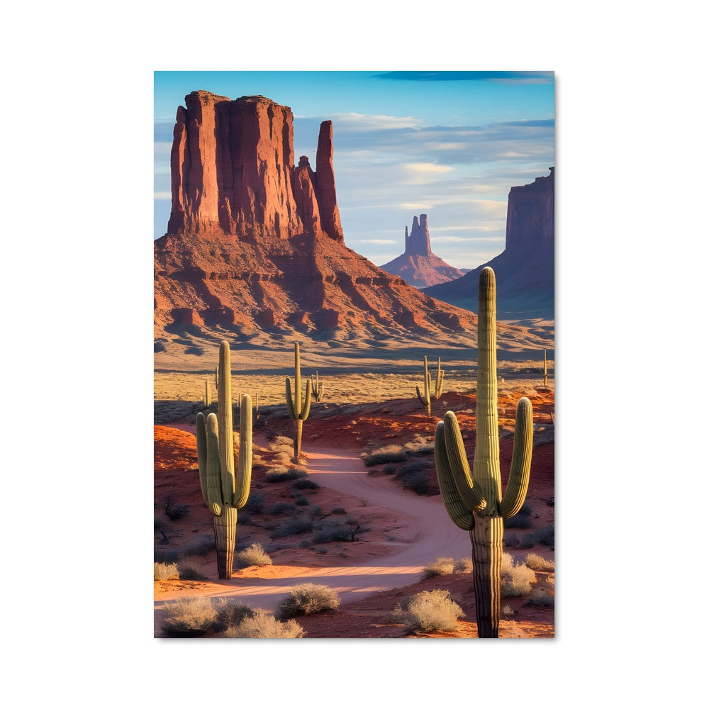 Poster Oasis de Cactus