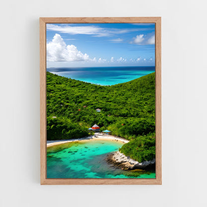 ap-grand anse beach-2 cadre Bois clair