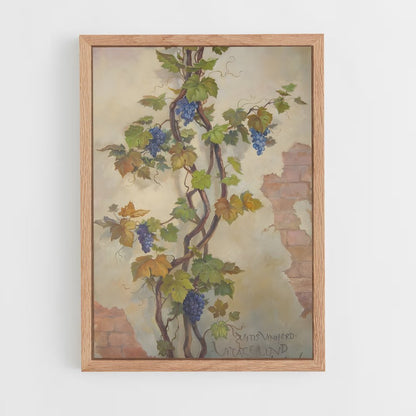 ap-grape vine-5 cadre Bois clair
