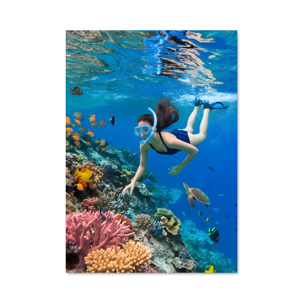 Poster Rêveries Marine