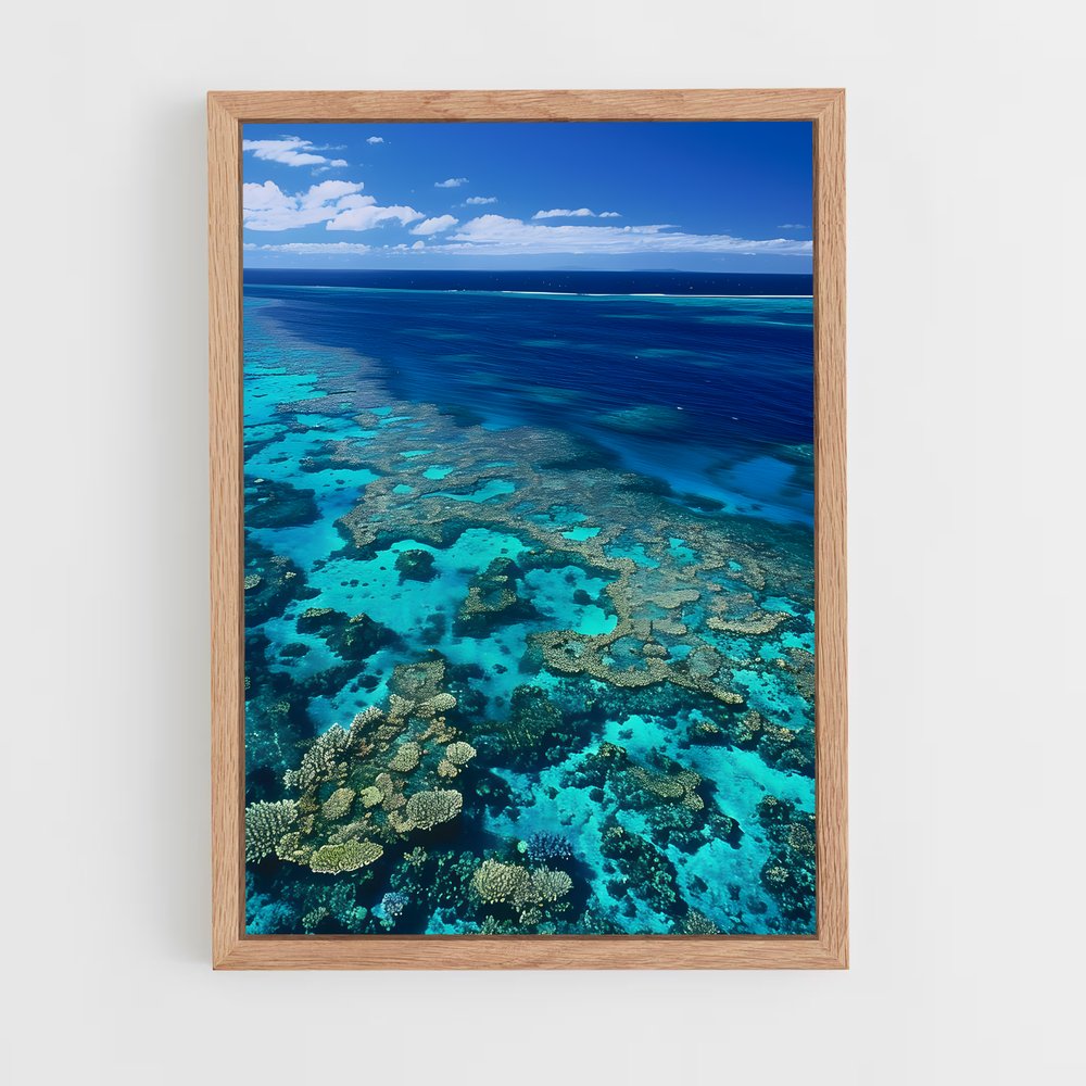 ap-great barrier reef-14 cadre Bois clair