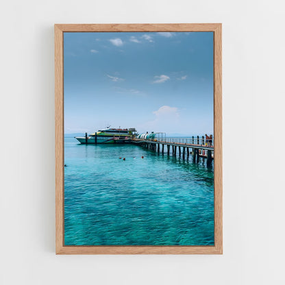 ap-great barrier reef-28 cadre Bois clair